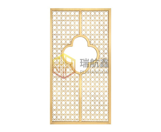 不銹鋼屏風(fēng)酒店定制可以做彩色不銹鋼屏風(fēng)嗎？